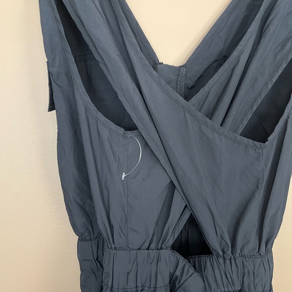 {FP Movement} Back on Trek One Piece Jumpsuit in Black - Womens Large - Picture 9 of 14